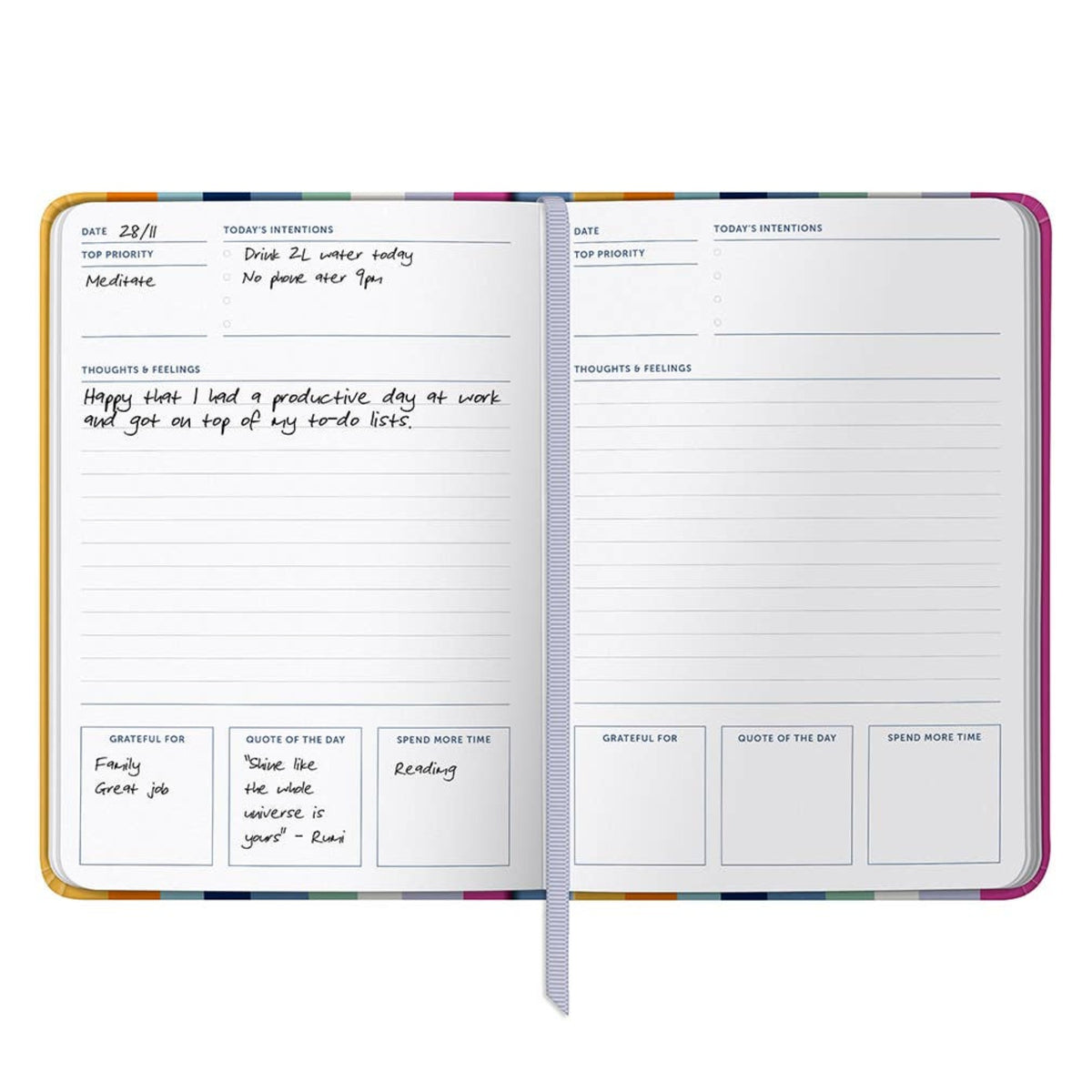 Busy B Wellness Journal - Undated