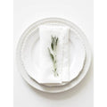 Washed Linen Frayed Edge Napkin & Placemat