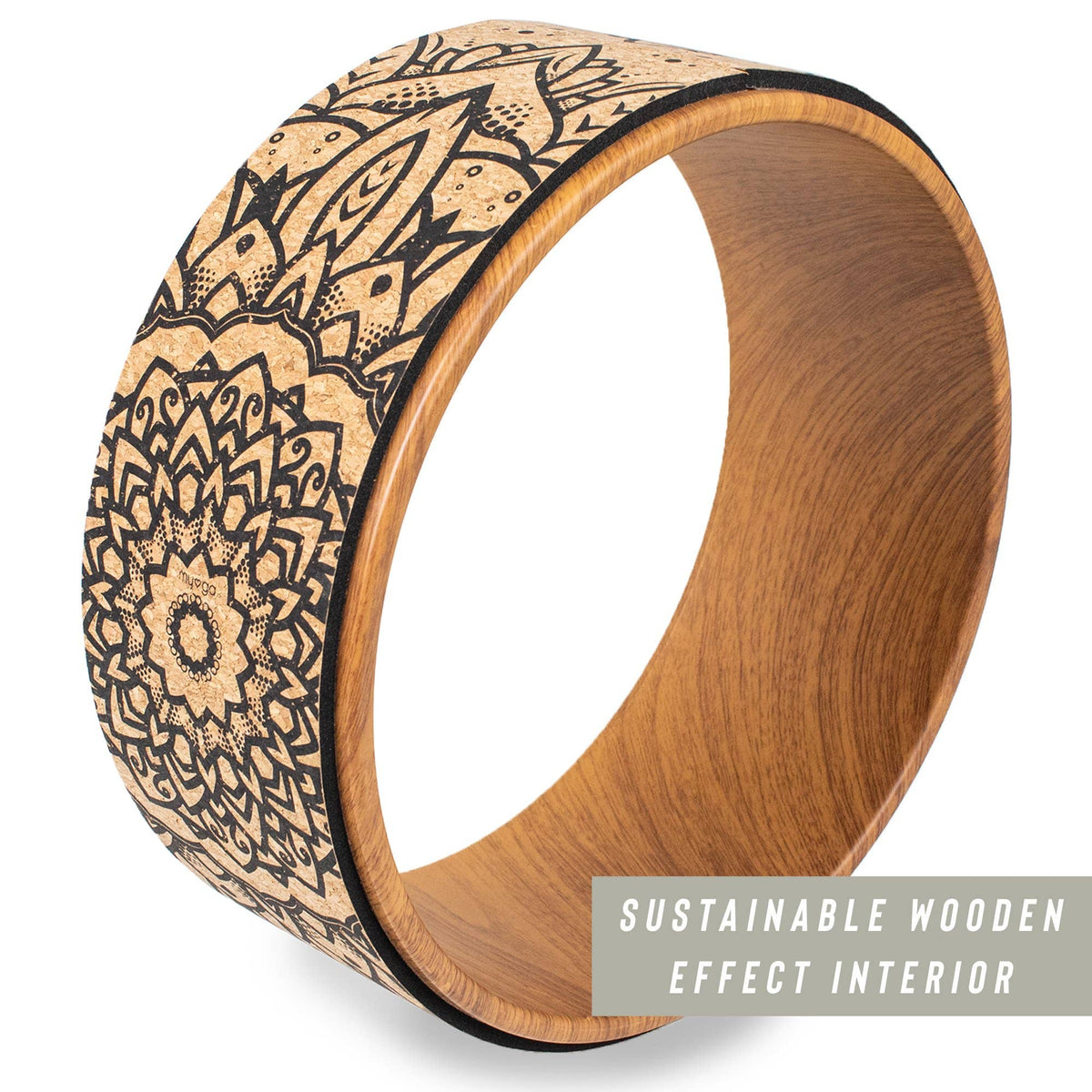 Myga Cork Yoga Wheel