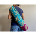 Upcycled Sari Yoga Mat Bag
