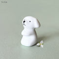 East of India Porcelain Dog Bowl Charm