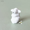 East of India Porcelain Sheep Bowl Charm