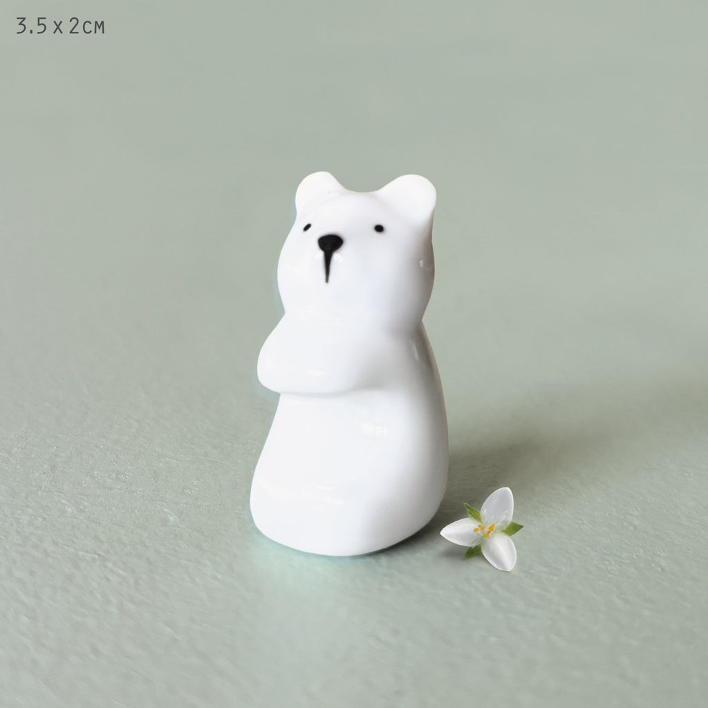 East of India Porcelain Bear Bowl Charm
