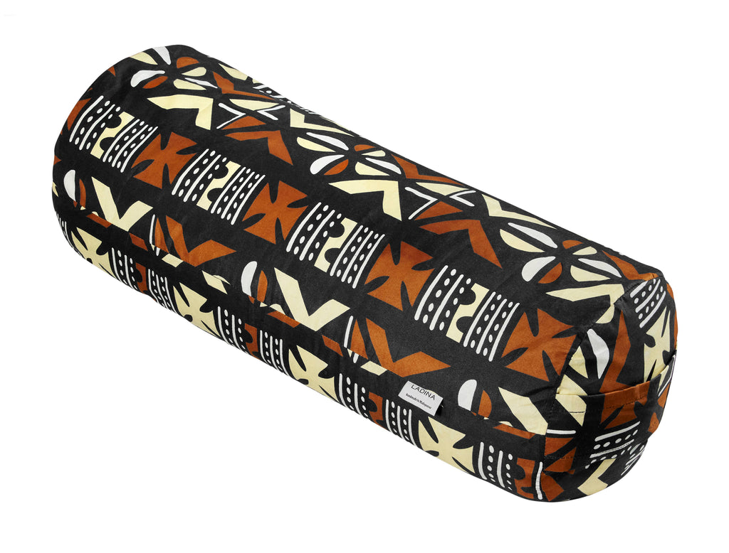Patterned Colourful Yoga Bolster