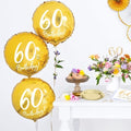 Balloons 60th Birthday Gold Foil Balloon