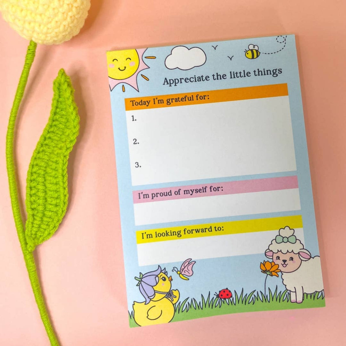 A6 Gratitude Pad - Appreciate the Little Things
