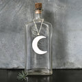 East of India Porcelain Hanging Christmas Decoration - Moon