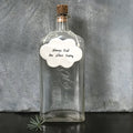 East of India Porcelain Hanging Christmas Decoration - Cloud