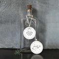 East of India Flat Porcelain Bauble - There's no angel on the tree