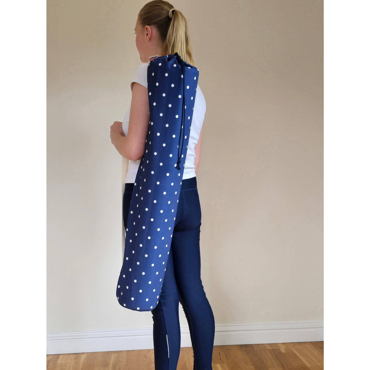 Yoga & Pilates Mat Bag - Dotty Navy