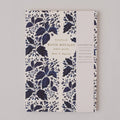 Blue Botanical Foiled A5 Lined Journal