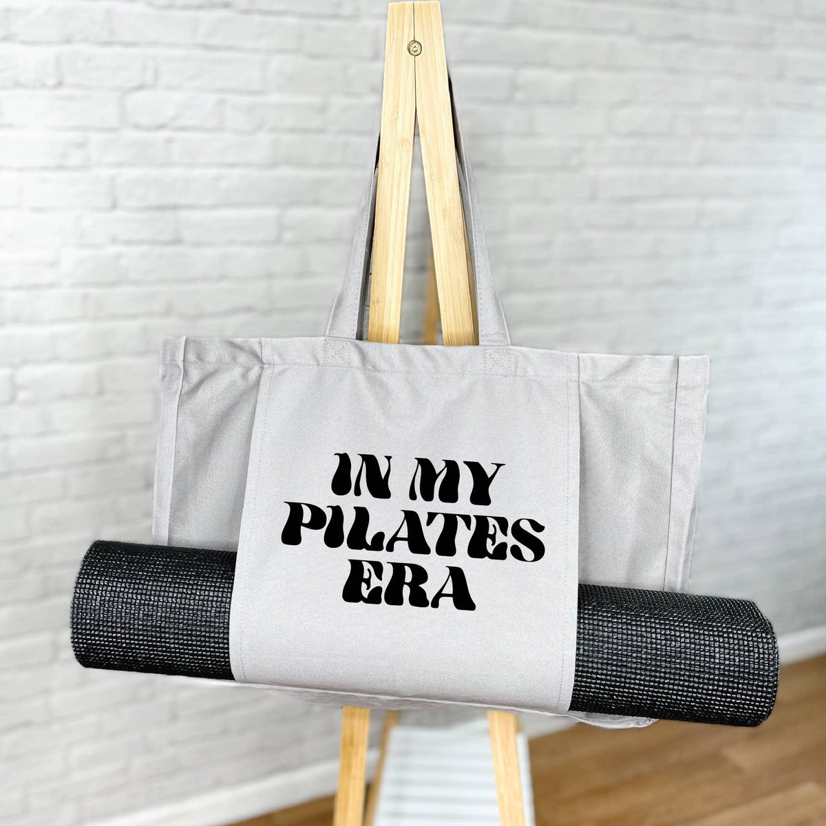 In My Yoga Era Organic Cotton Yoga Bag