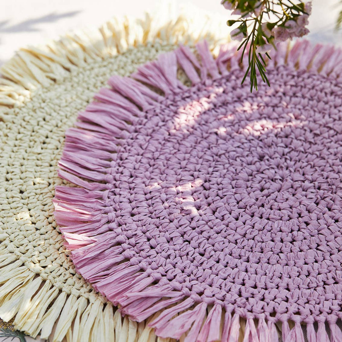 Meadow Raffia Placemats - 2 Pack