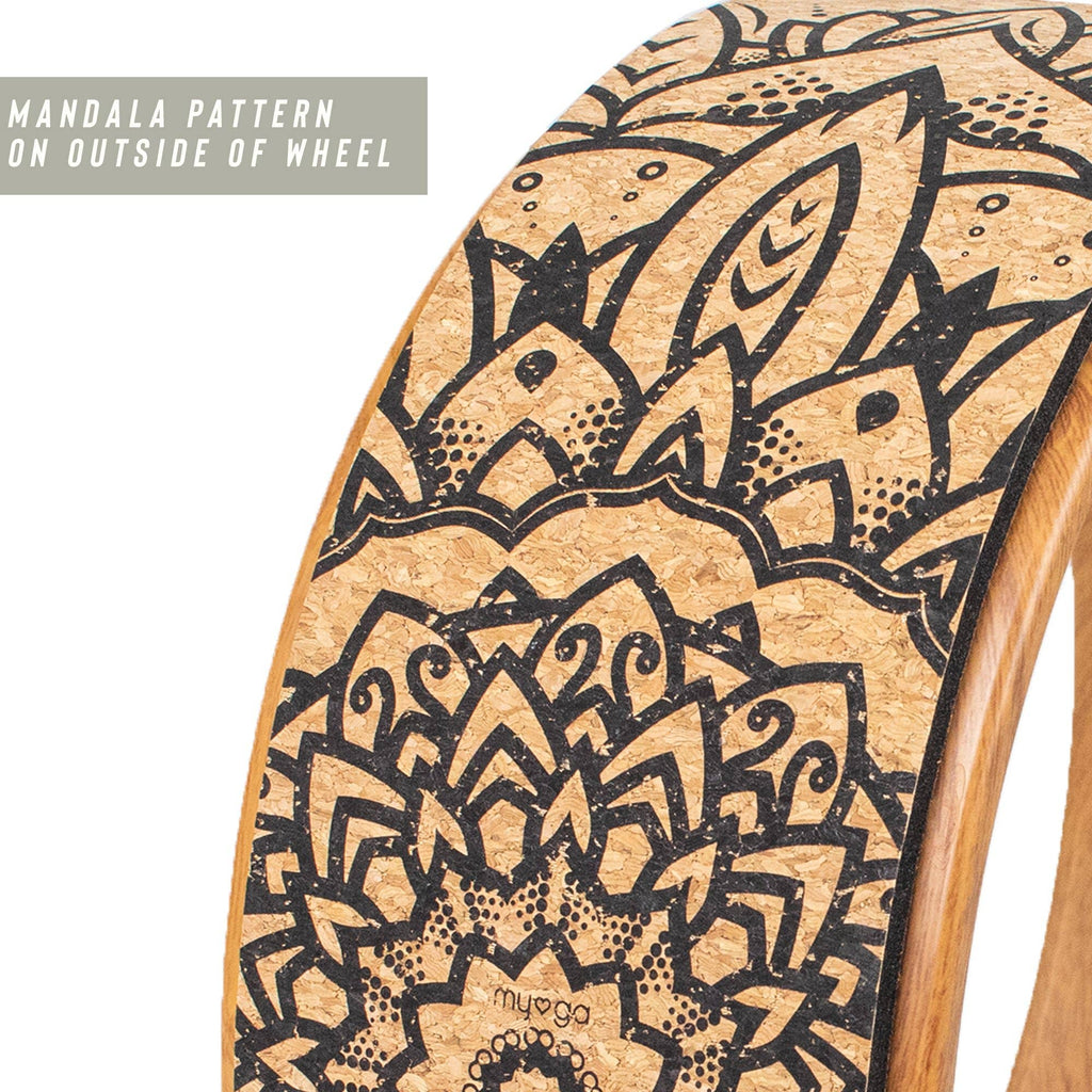 Myga Cork Yoga Wheel