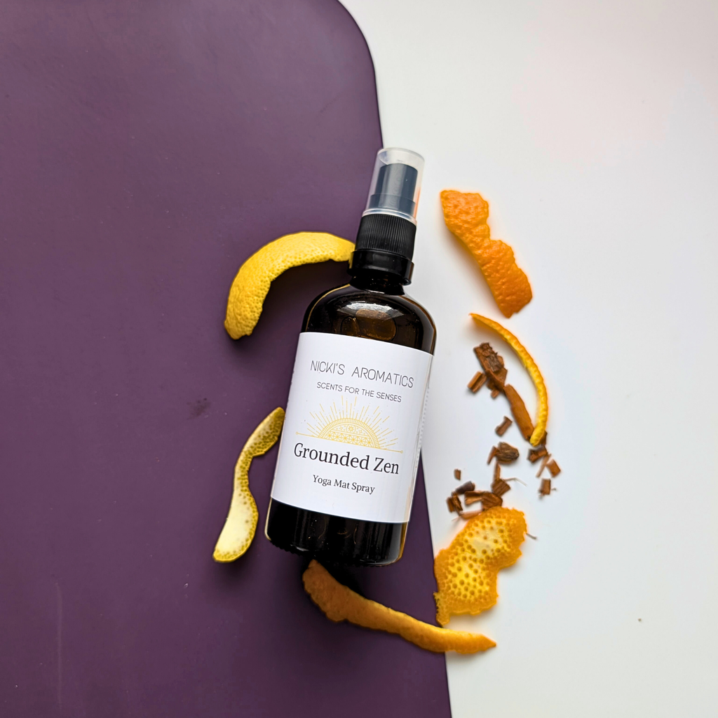 Natural Yoga Mat Spray with Essential Oils