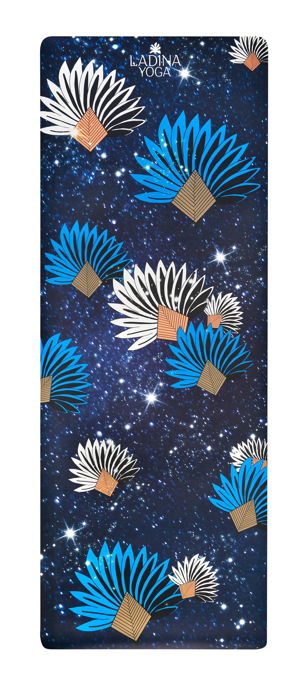 Ultra Grip Sustainable Yoga Mat - Ravinala Blue