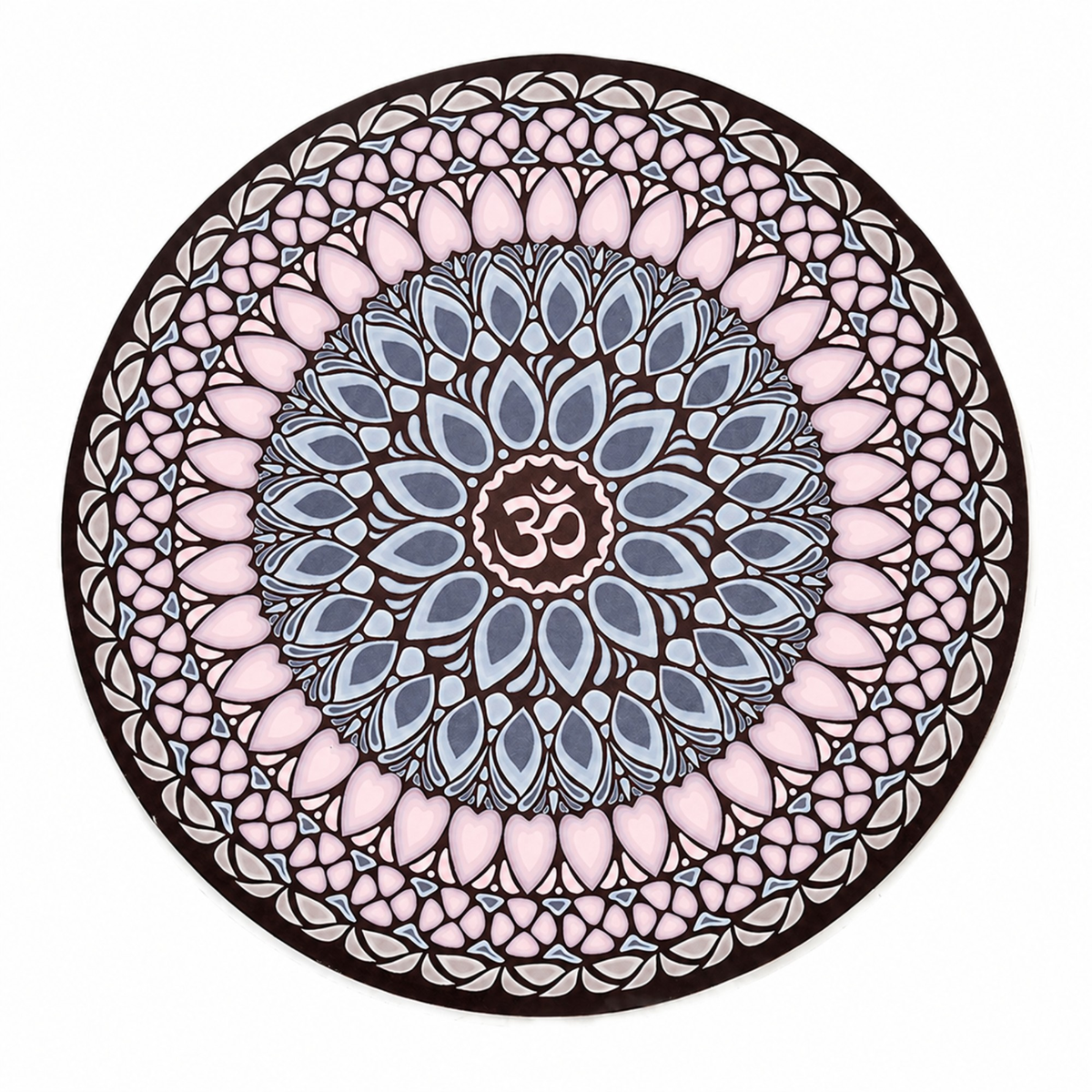 Round Mandala Meditation Mat