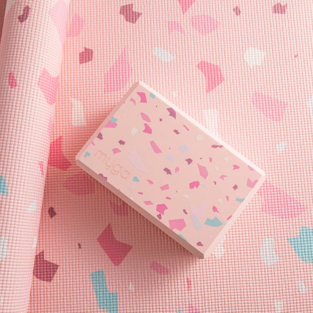 Myga Printed Yoga Block