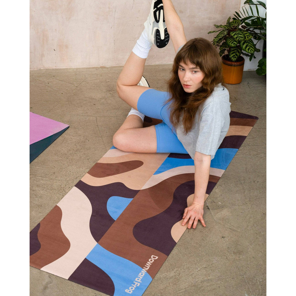 Rocky Patterned Yoga Mat - 4mm