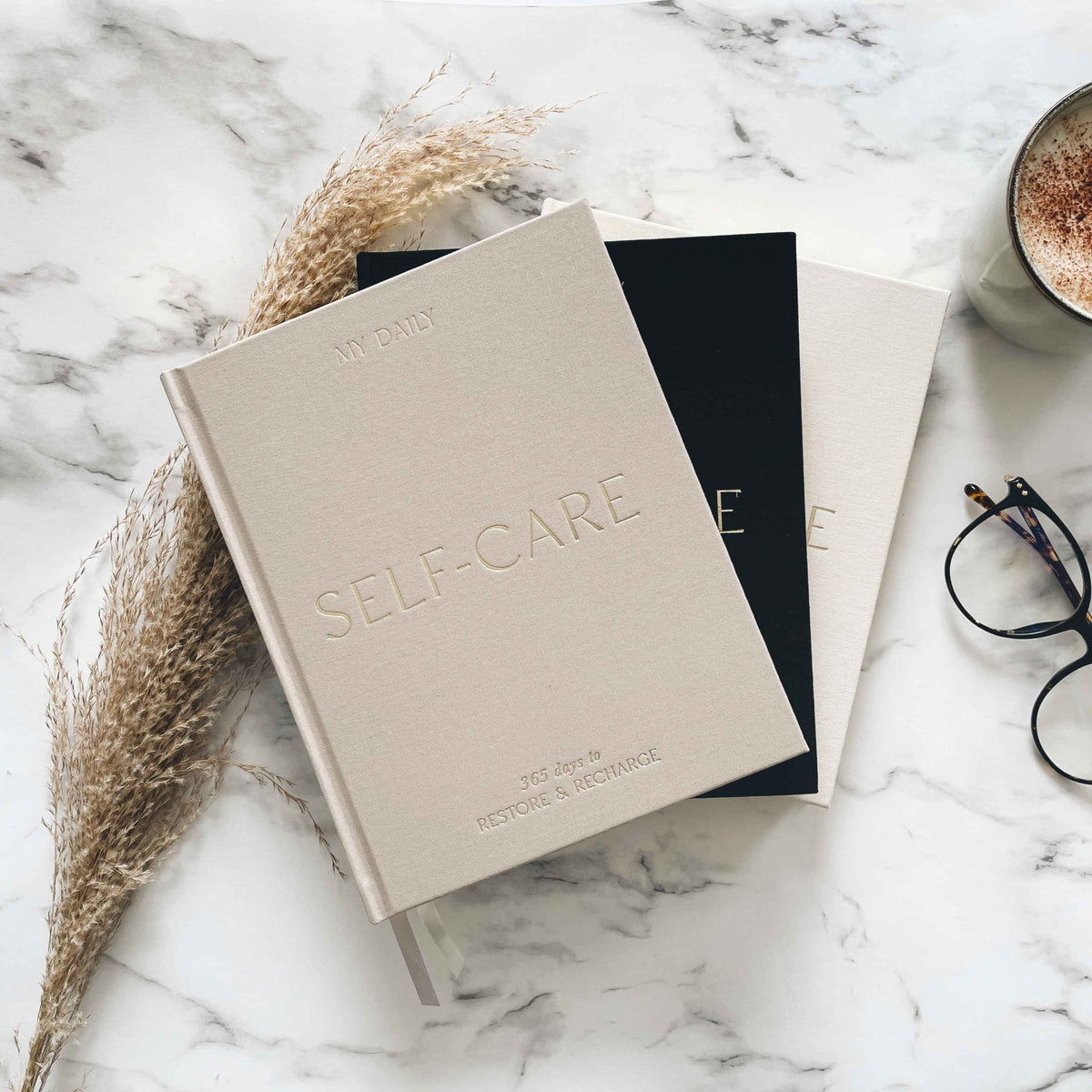 My Daily Self-Care Intentions & Gratitude Journal - Pebble