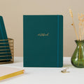 Luxury Cloth Notebook - Juniper Green