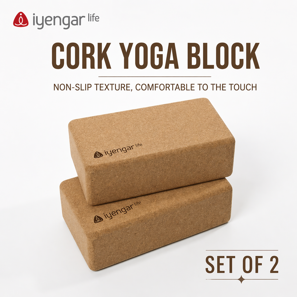 Iyengar Life Cork Yoga Block