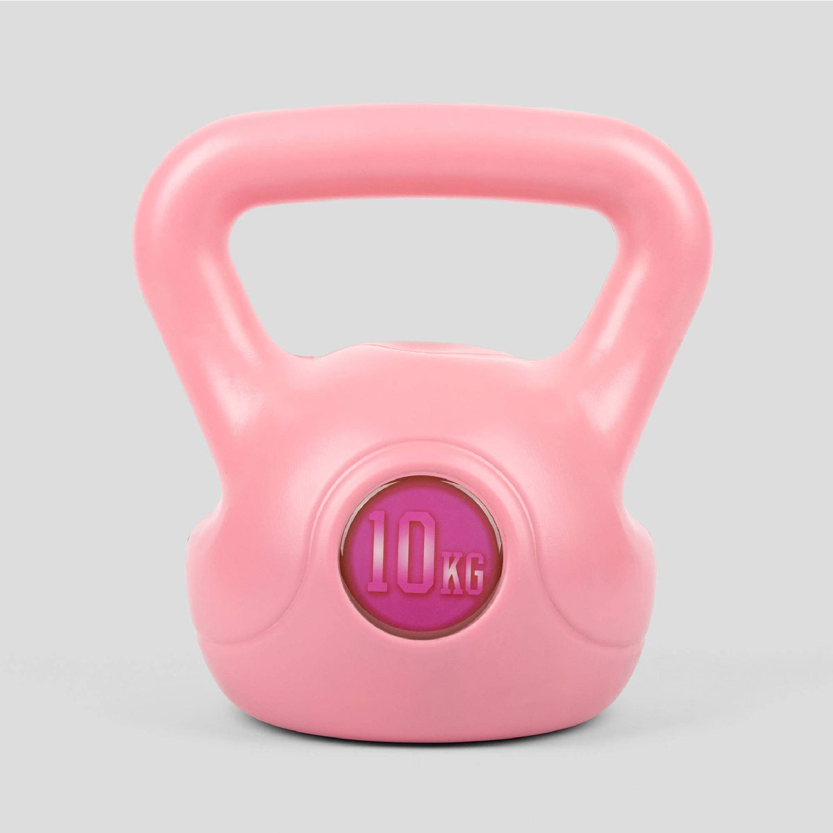 Pink Vinyl Coated Kettlebell - 10kg