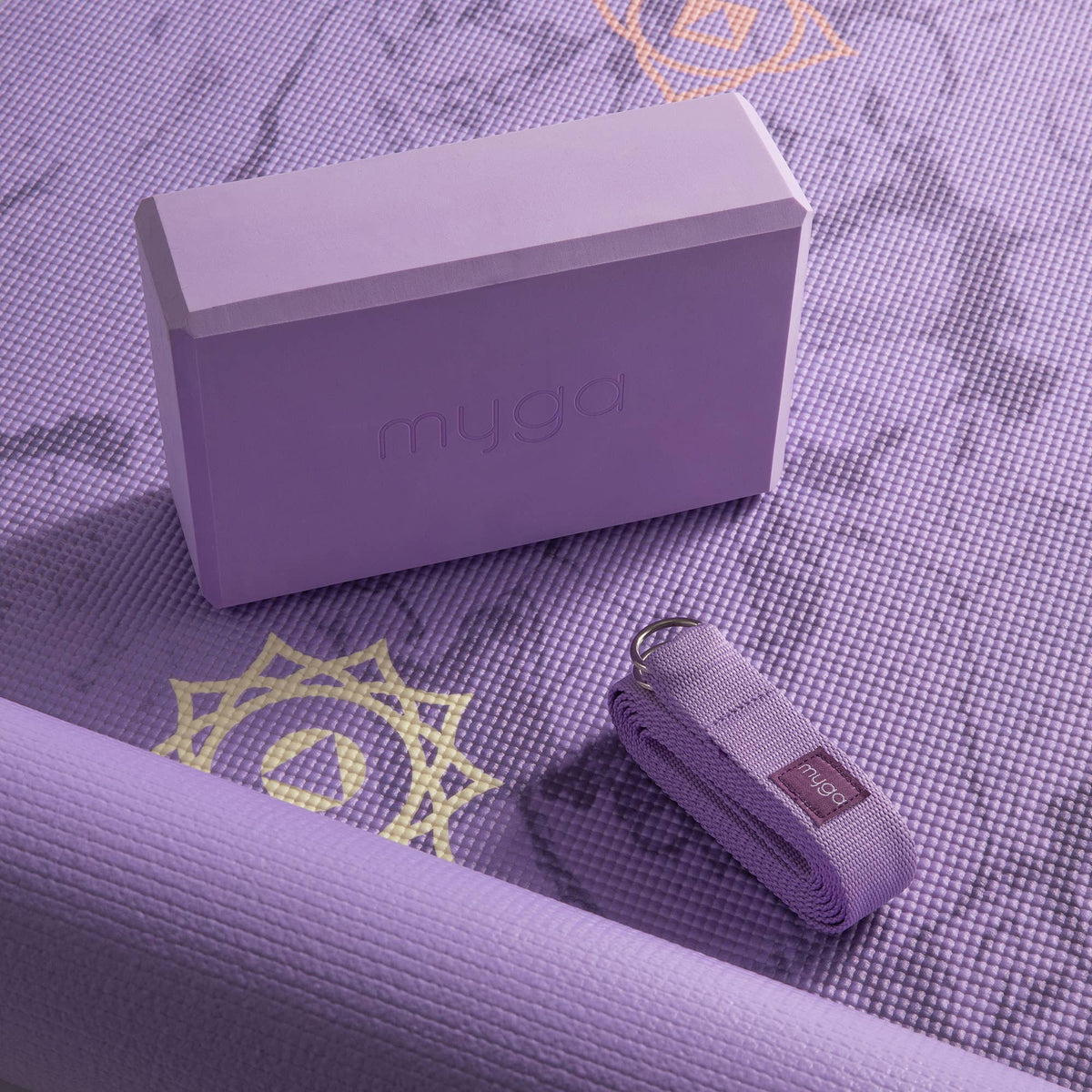 Myga Printed Yoga Starter Kit - Chakra