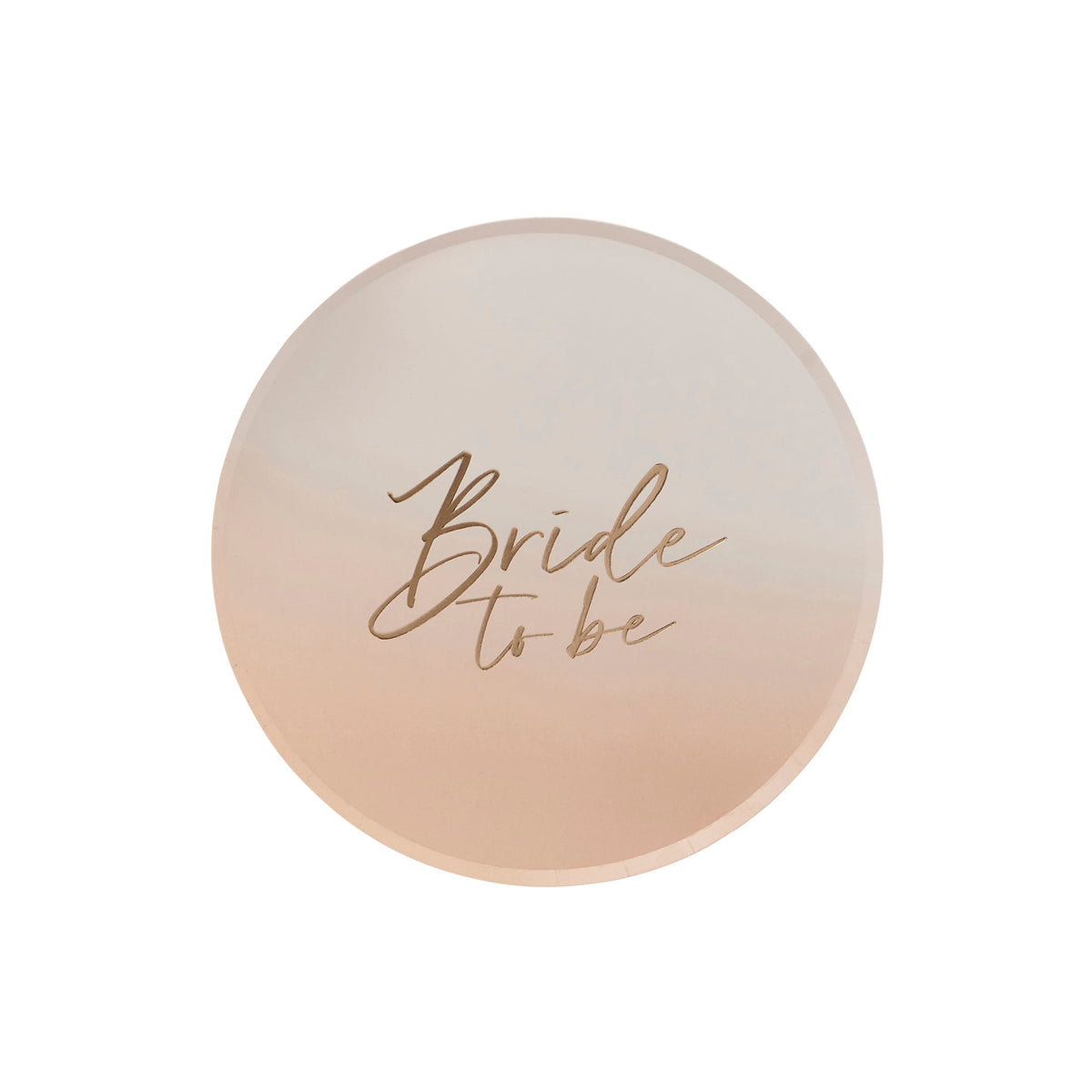 8 Pack Bride to Be Paper Plates | Hen Party Supplies UK Disposable Plates Bride to Be Hen Party Plates x 8