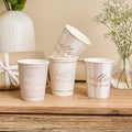 8 Pack Neutral Baby Shower Paper Cups | Baby Shower Supplies UK Disposable Cups Neutral Baby Shower Paper Cups x 8