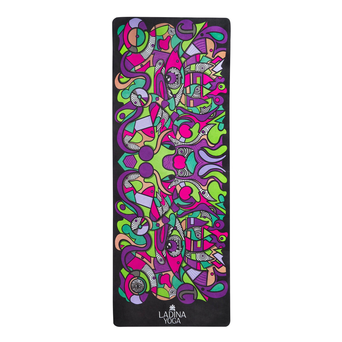 Lightweight Multi-Colour Travel Yoga Mat - Flow