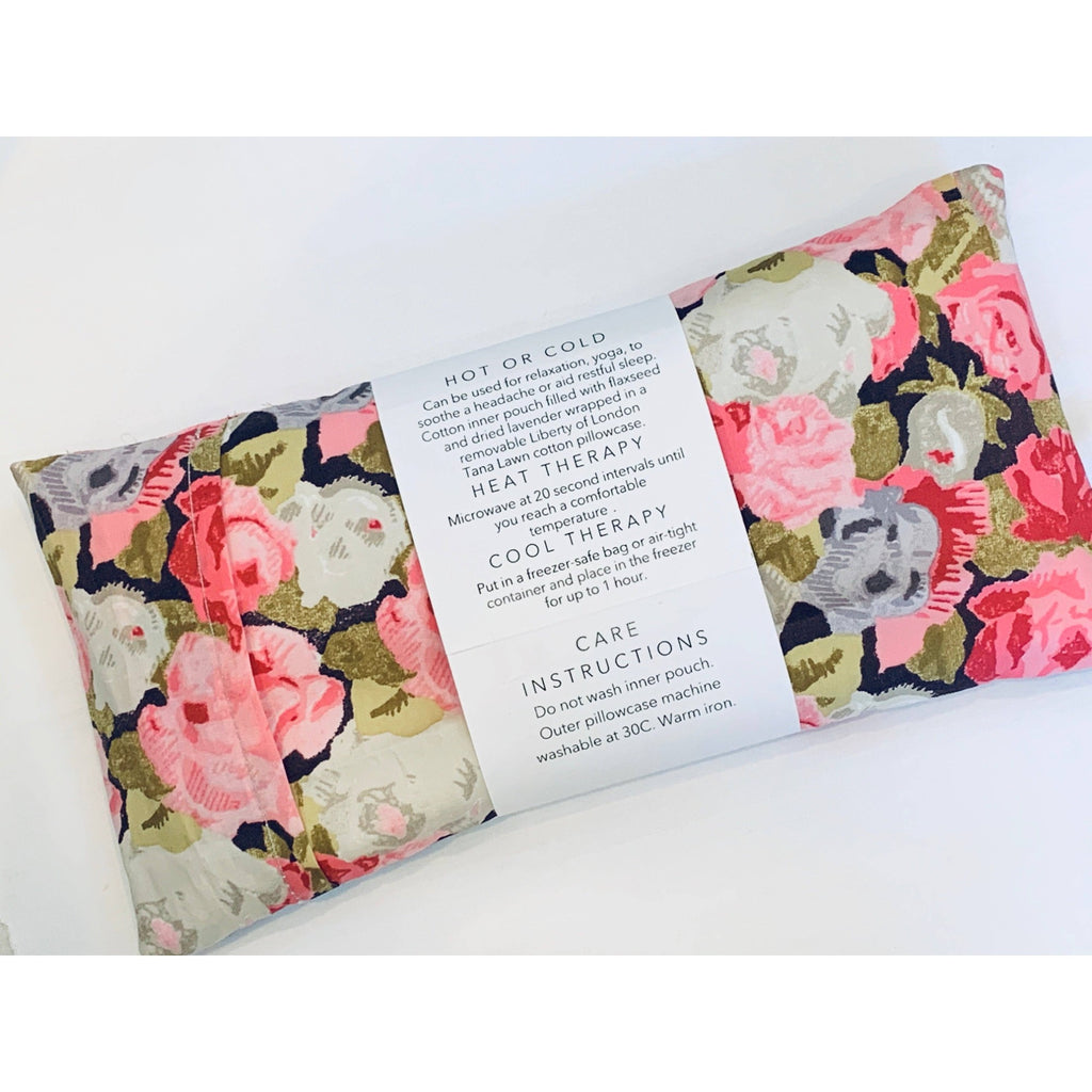 Liberty Print Lavender Eye Pillow - Pink Rose