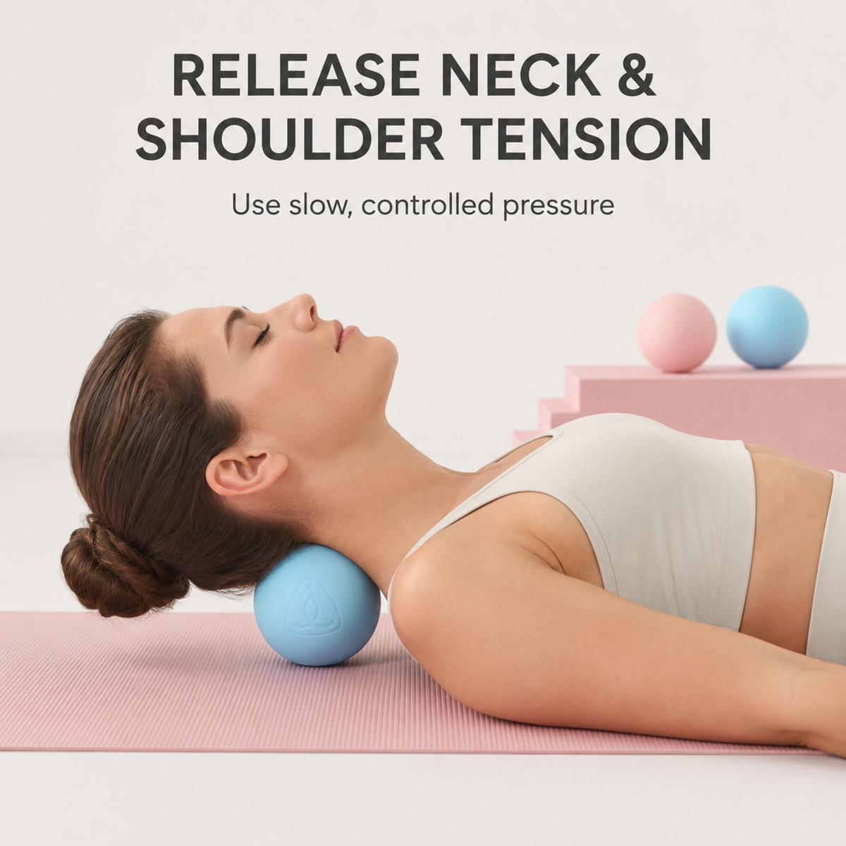 Firm Massage Ball for Pilates & Muscle Release