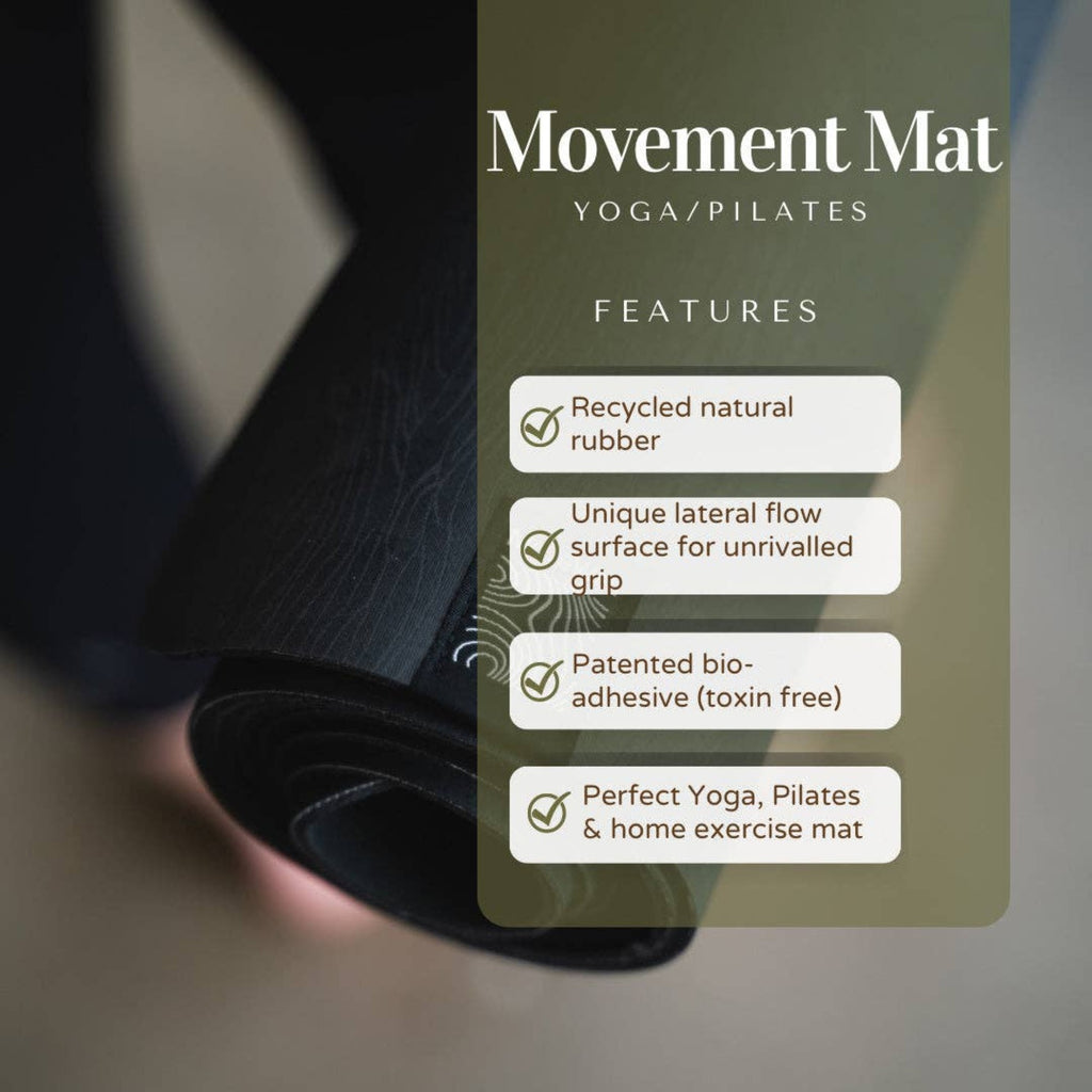 Movement Mat - Full Length Recycled Rubber Yoga Mat
