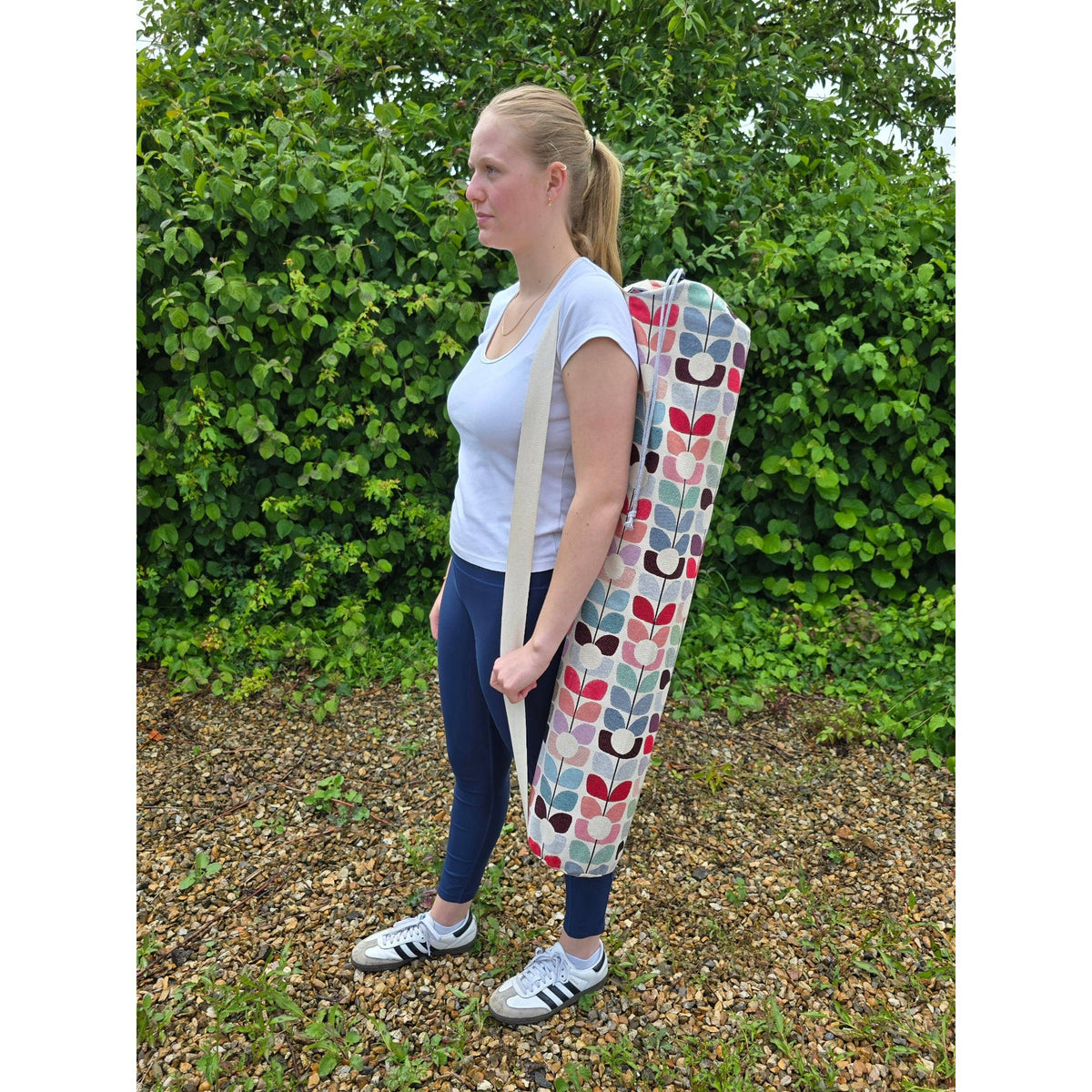 Tapestry Yoga & Pilates Mat Bag - Bloom