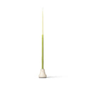 Thin Taper Candle Holders - Pearl White, Set of 6