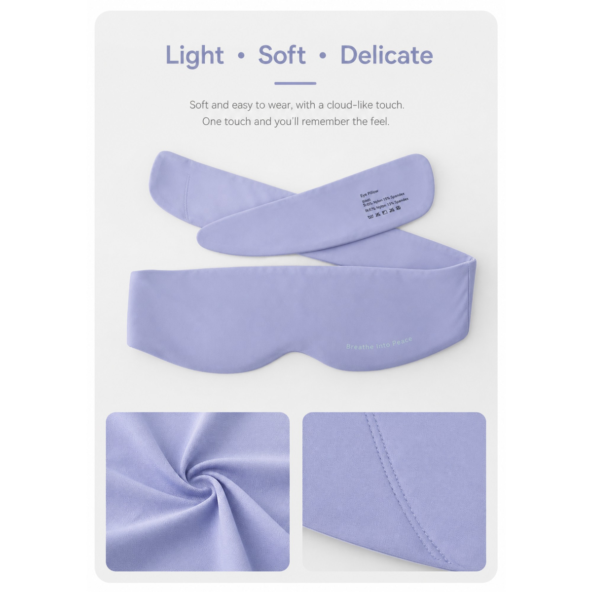 Weighted Eye Pillow for Yoga Nidra & Meditation