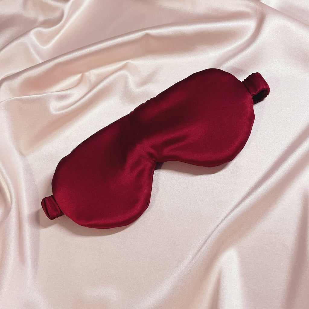 Eliza Mulberry Silk Eye Mask