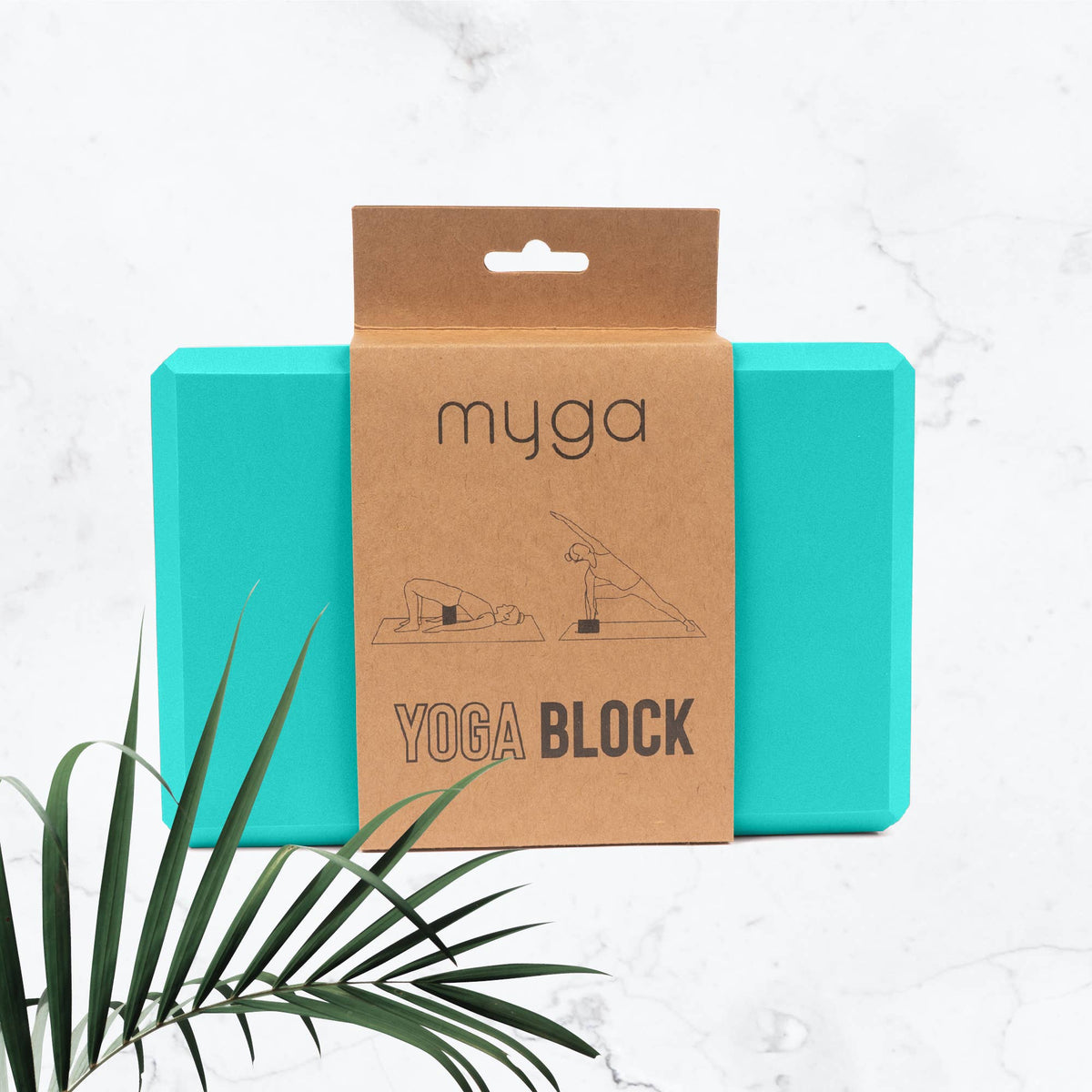 Myga Foam Yoga Block - Brights