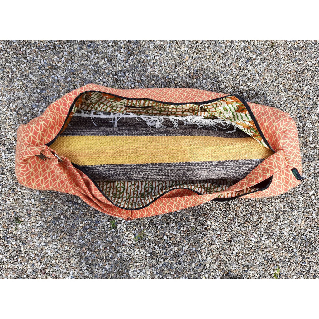 Upcycled Cotton Yoga Mat Bag