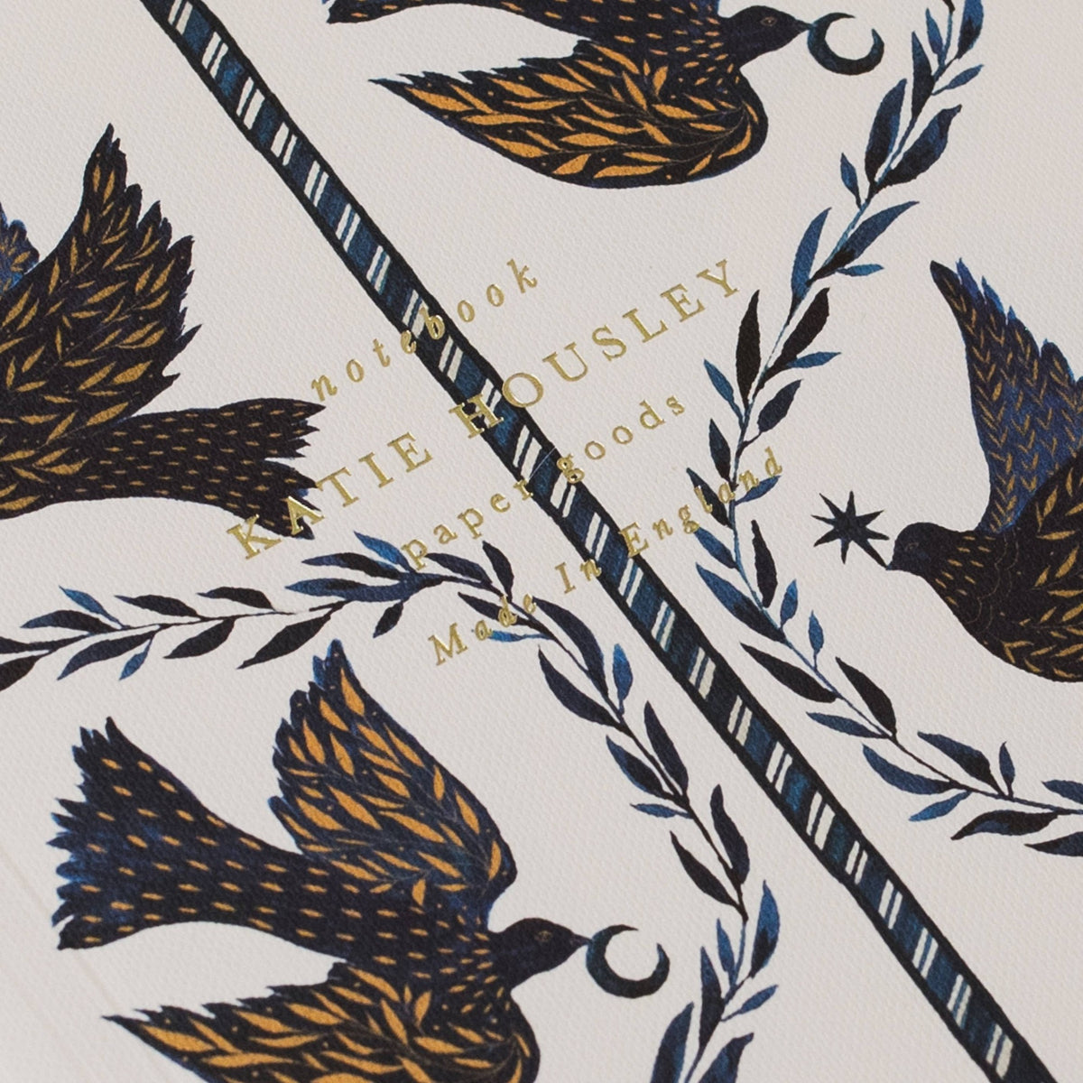 Dove Botanical Foiled A5 Lined Journal