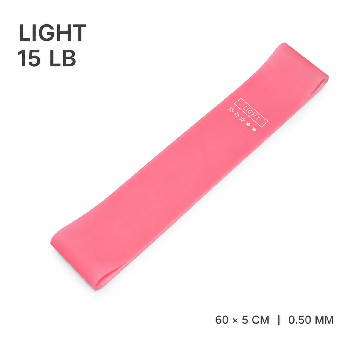 Mini Loop Resistance Band Set with Pouch