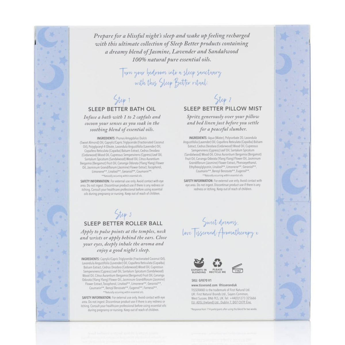 Tisserand Countdown To Sleep Gift Set