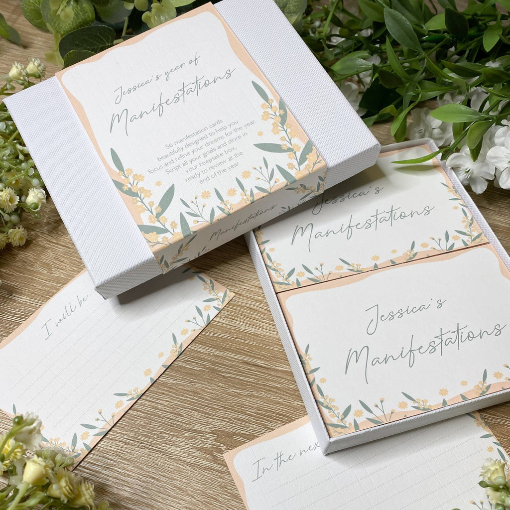 Manifestation Cards Box