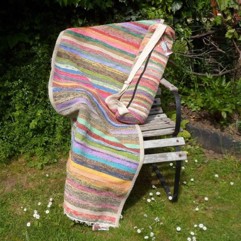 Handwoven Cotton Yoga Mat