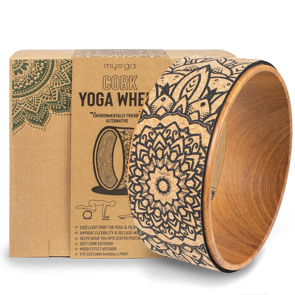 Myga Cork Yoga Wheel