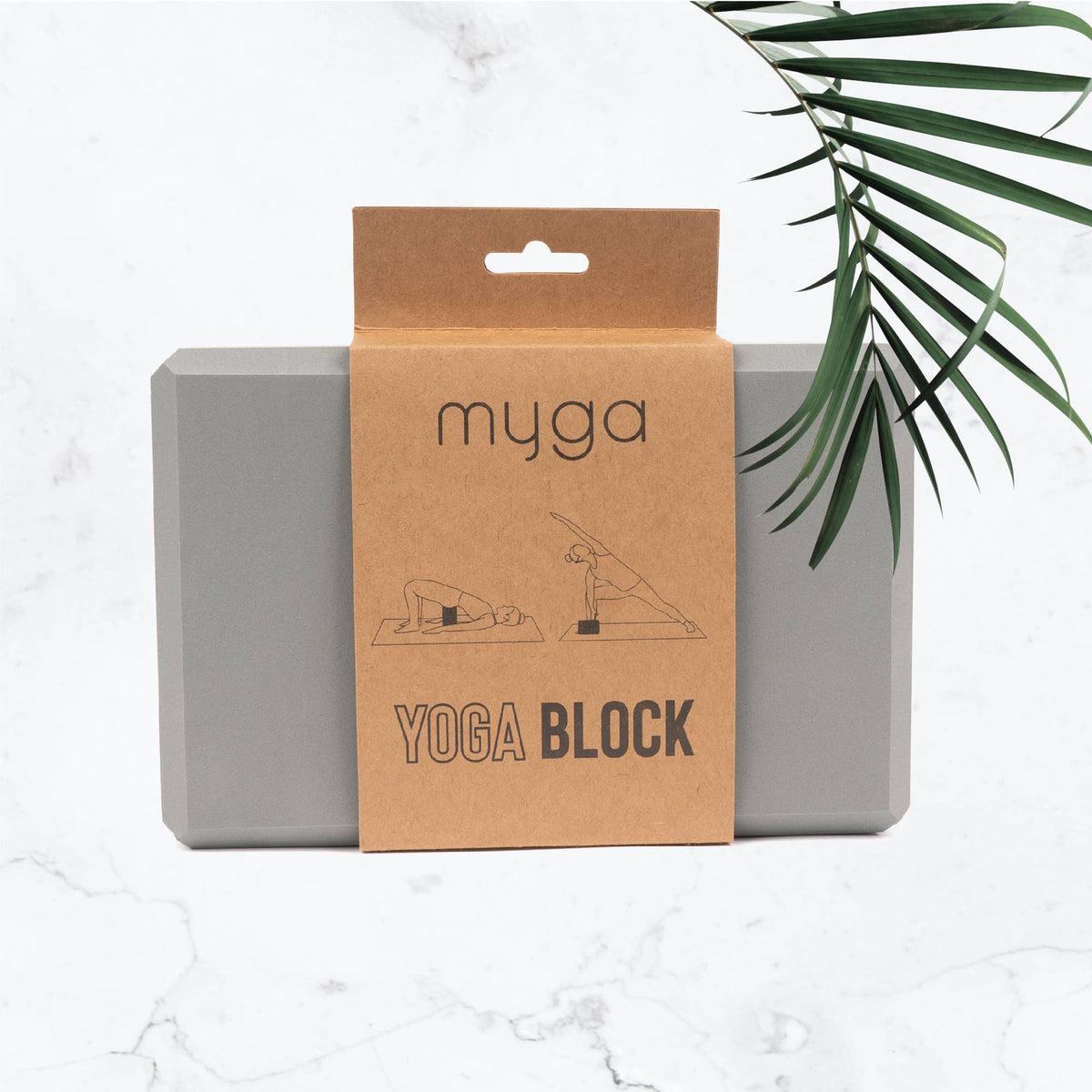Myga Foam Yoga Block - Brights