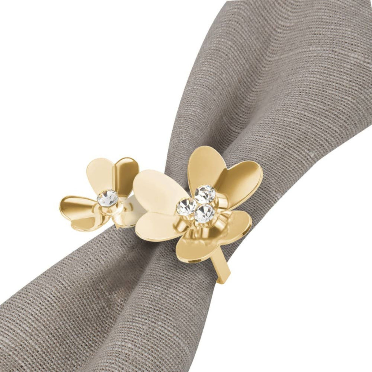 Bloom Napkin Rings - Set of 4