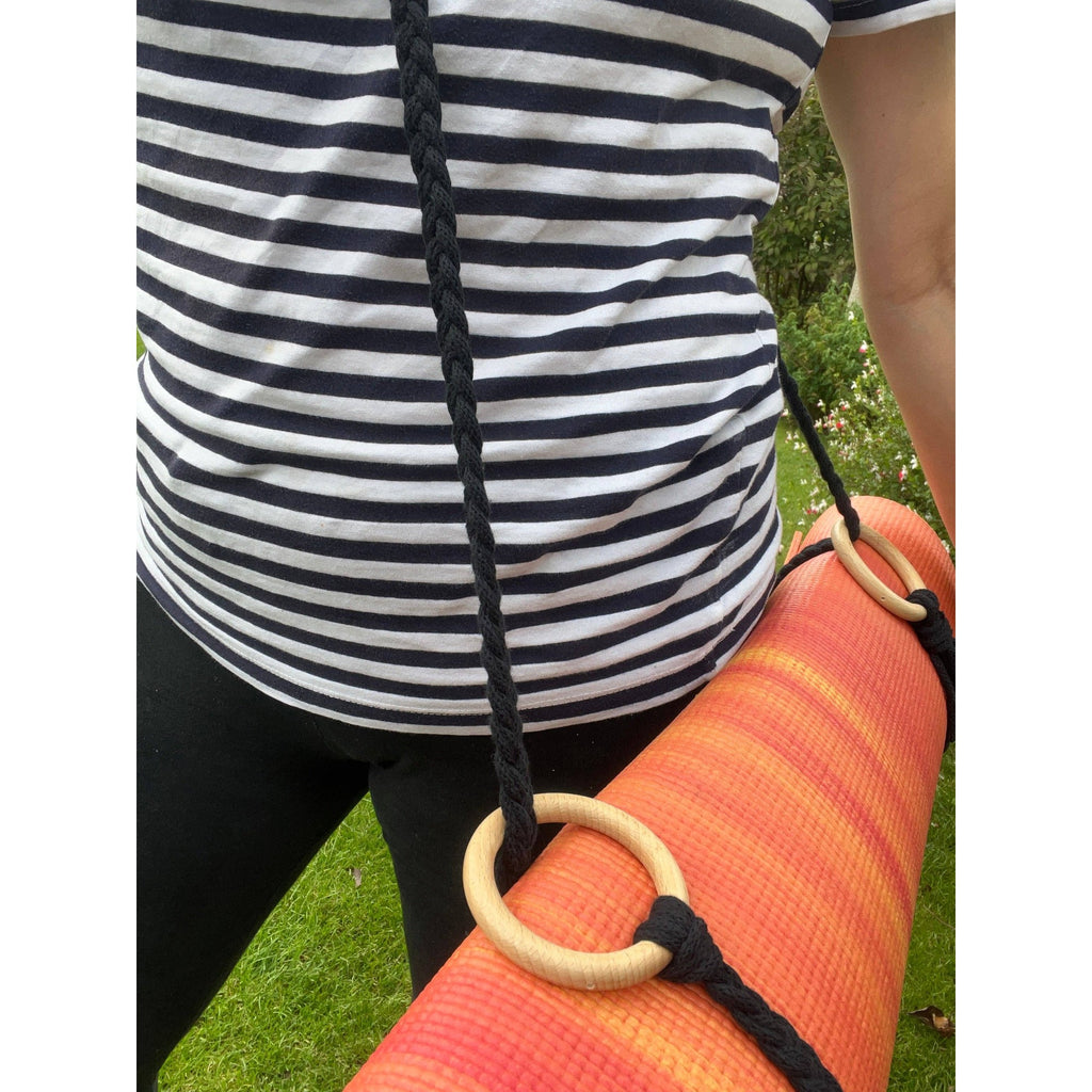 Macrame Braided Yoga Mat Strap