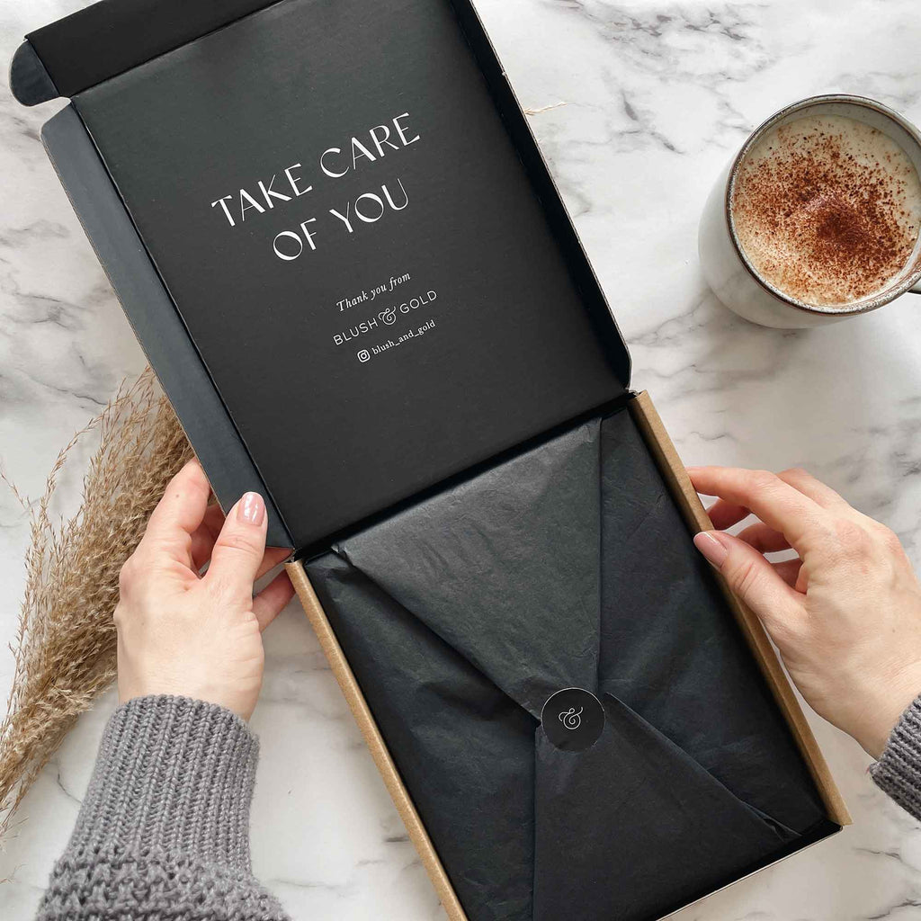 My Daily Self-Care Reflection & Gratitude Journal - Almond